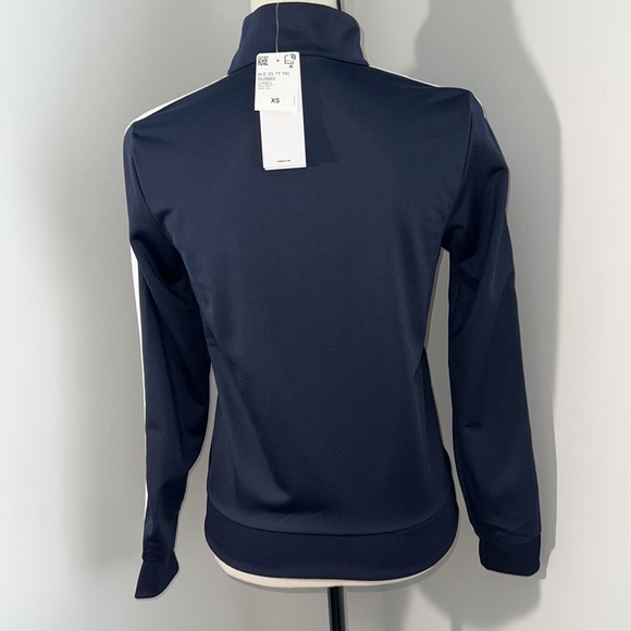 Adidas Warm-Up Tricot Slim 3-Stripes Track Jacket Navy XS - Picture 7 of 9